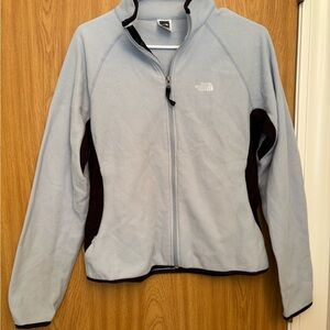 The North Face Women's Blue and Black Ski Jacket